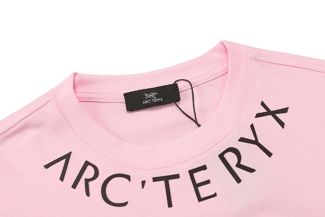 ARC TERYX 2025New Arrival logo Same Style t 100％ 32 logo ：Pink Size：XS S M L